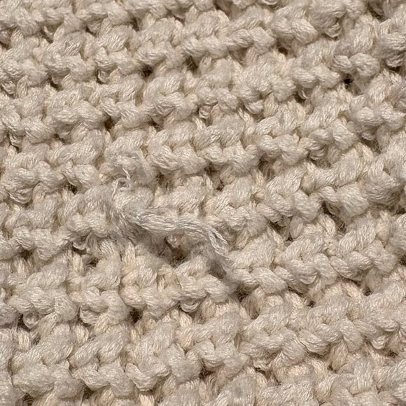 Reformation - Georgie Cotton Henley - Cream/White - Picture 4 of 4